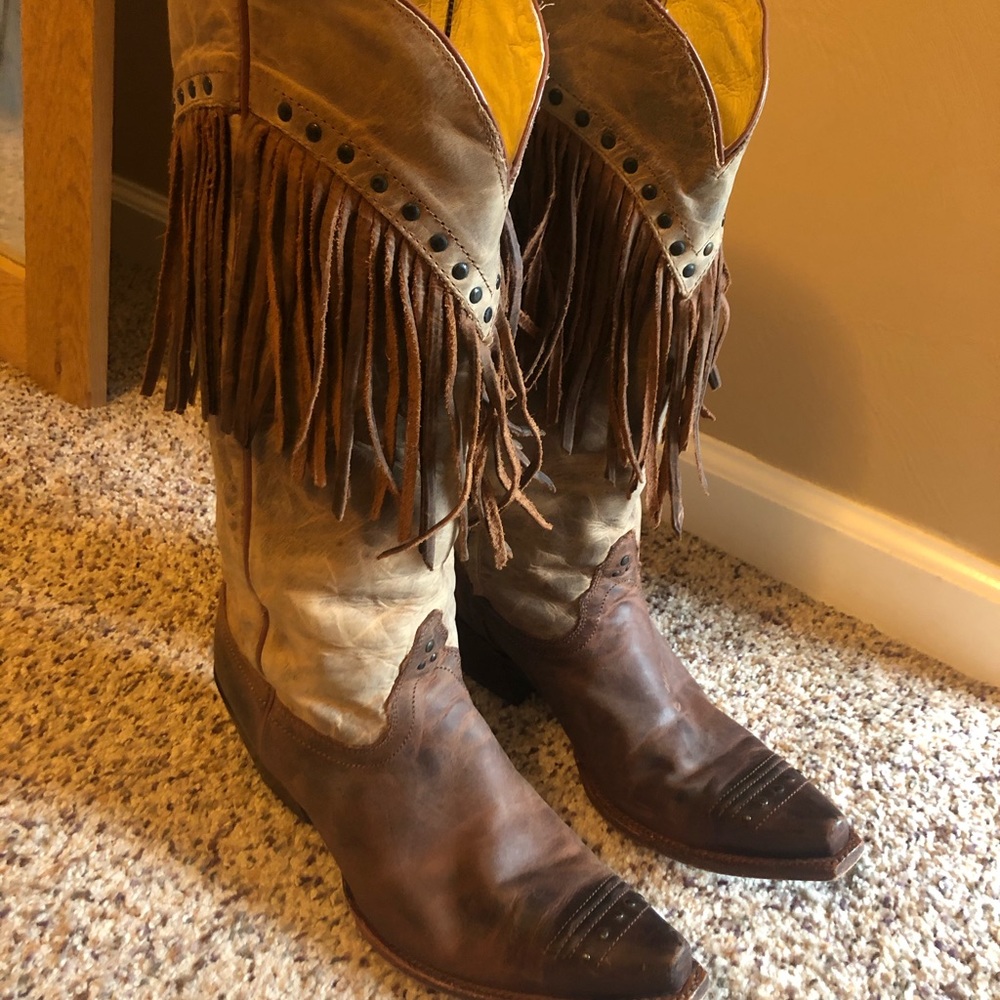 Tony Lama Vaquero Western Cowgirl Boots